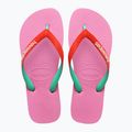 Havaianas Top Mix pink lemonade flip-flop papucs 10