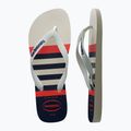 Havaianas Top Nautical white / white / navy blue flip-flop papucs 11