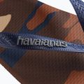 Havaianas Top Camu dark brown férfi flip-flop papucs 12