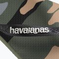 Havaianas Top Camu green olive / black férfi flip-flop papucs 11