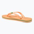 Havaianas Brasil Logo peach flip-flop papucs 3