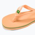 Havaianas Brasil Logo peach flip-flop papucs 7