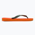 Havaianas Brasil Logo sunset orange flip-flop papucs 2