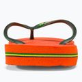 Havaianas Brasil Logo sunset orange flip-flop papucs 6