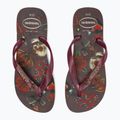 Havaianas Top Tribo dark brown férfi flip-flop papucs 9