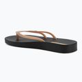 Női Ipanema Bossa Soft V fekete/arany flip flopok 3