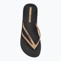 Női Ipanema Bossa Soft V fekete/arany flip flopok 4