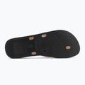 Női Ipanema Bossa Soft V fekete/arany flip flopok 5