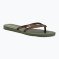 Ipanema Bossa zöld/bronz női flip flopok