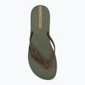 Ipanema Bossa zöld/bronz női flip flopok 5