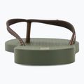 Ipanema Bossa zöld/bronz női flip flopok 6