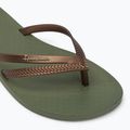 Ipanema Bossa zöld/bronz női flip flopok 7