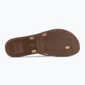 Női flip-flop papucs Ipanema Bossa brown/gold 4