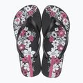 Ipanema Classic Happy XII fekete/fekete/fehér női flip flopok 2