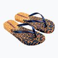 Női Ipanema Animal Print VI flip flop sárga/gyöngykék flip flopok
