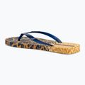 Női Ipanema Animal Print VI flip flop sárga/gyöngykék flip flopok 3