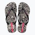 Ipanema Animal Print VI bézs/fekete/rózsaszín női flip flopok 2