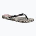 Ipanema Animal Print VI bézs/fekete/rózsaszín női flip flopok