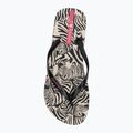 Ipanema Animal Print VI bézs/fekete/rózsaszín női flip flopok 5