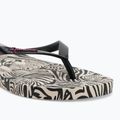 Ipanema Animal Print VI bézs/fekete/rózsaszín női flip flopok 7