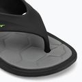 Férfi Rider Cape XVIII flip flop fekete/szürke/zöld flip flopok 7