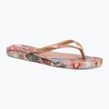 Ipanema Verao Tropical bézs/arany női flip-flopok