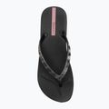 Női Ipanema Mesh X Plat fekete/fekete/lila flip flopok 5