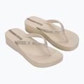 Női Ipanema Mesh X Plat flip flop bézs/bézs/barna