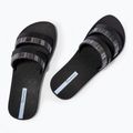 Női Ipanema Mesh Slide fekete/kék flip-flopok 3