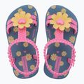 Ipanema Daisy Baby kék/rózsaszín/sárga szandálok 2