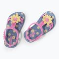 Ipanema Daisy Baby kék/rózsaszín/sárga szandálok 3