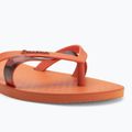 Ipanema Kirei Chic narancs/barna női flip flopok 7