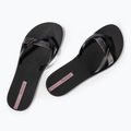 Ipanema Kirei Chic fekete/glitter/lila női flip flopok 3