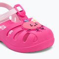 Ipanema Summer XIV Baby sötét rózsaszín/világos rózsaszín szandálok 7
