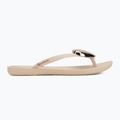 Női flip-flop papucsok Ipanema Maxi Fashion beige/gold 2