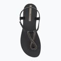 Ipanema Class Twist fekete/sötétszürke női szandálok 5