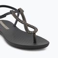 Ipanema Class Twist fekete/sötétszürke női szandálok 7