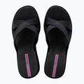Női Ipanema High Fashion II Slide fekete/csillámos fekete/lila flip-flopok 2