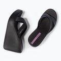 Női Ipanema High Fashion II Slide fekete/csillámos fekete/lila flip-flopok 3