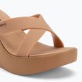 Női flip-flop Ipanema High Fashion II Slide bézs/csillám bézs/zöld 7