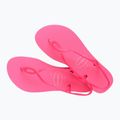 Havaianas Luna Neon pink flux női szandál 10