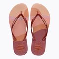 Női Havaianas Slim Palette Glow balett flip flop rózsa 3
