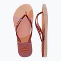 Női Havaianas Slim Palette Glow balett flip flop rózsa 4
