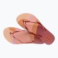 Női Havaianas Slim Palette Glow balett flip flop rózsa 5