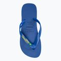 Havaianas Brasil Logo Neon star blue /  star blue flip-flop papucs 5