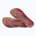 Női Havaianas Slim Gloss amarant flip flopok 4