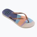 Női Havaianas Slim Palette Glow flip flop bézs színű