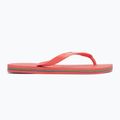 Havaianas Brasil Logo trópusi korallszínű szandálok 2