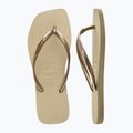 Női Havaianas Slim Square flip flop homok szürke 4