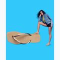 Női Havaianas Slim Square flip flop homok szürke 6